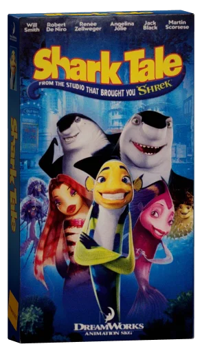 Shark Tale VHS, DreamWorks Home Entertainment