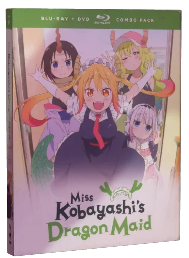 Miss Kobayashi's Dragon Maid Blu-ray cover