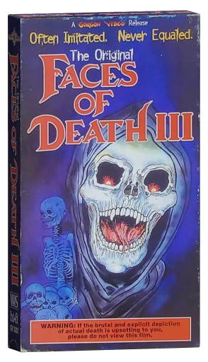 Faces of Death III VHS, Gorgon Video