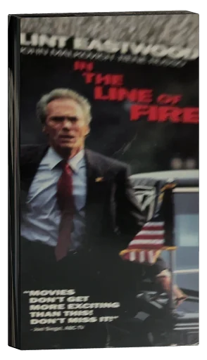In the Line of Fire VHS, Columbia TriStar Home Video