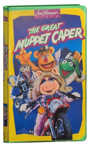 The Great Muppet Caper VHS, Jim Henson Video