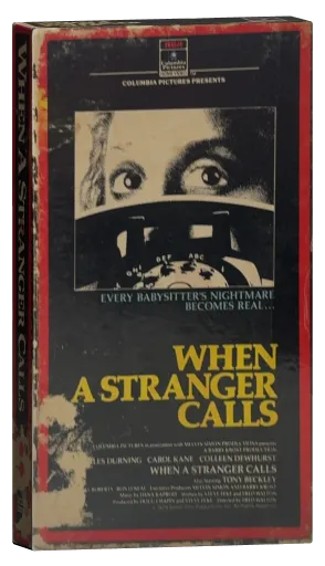 When a Stranger Calls VHS, RCA/Columbia Pictures Home Video