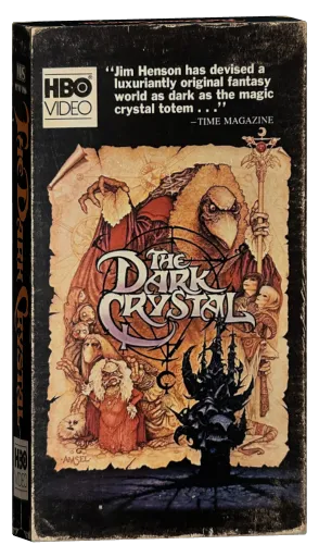 The Dark Crystal VHS, HBO Video