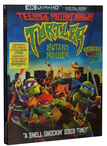 Teenage Mutant Ninja Turtles: Mutant Mayhem 4K-UHD cover