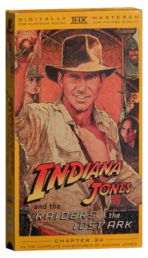Raiders of the Lost Ark VHS, Paramount