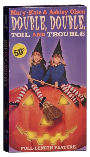 Double, Double, Toil and Trouble VHS, Warner Home Video