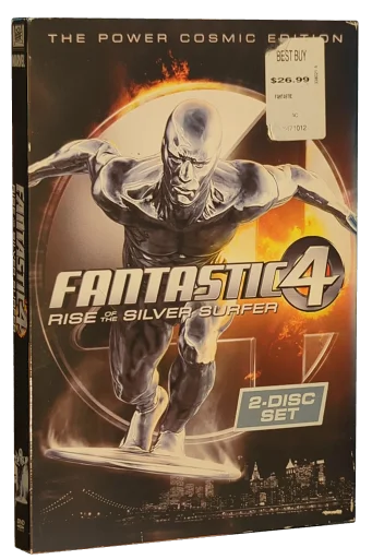 Fantastic Four: Rise of the Silver Surfer DVD cover