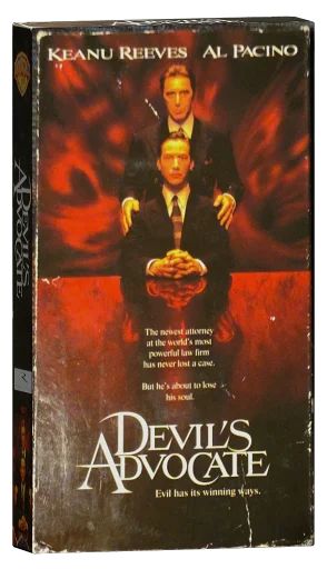 The Devil's Advocate VHS, Warner Home Video