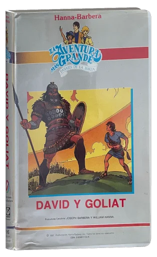 David y Goliat VHS cover