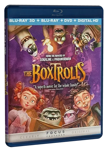 The Boxtrolls Blu-ray, Universal Studios Home Entertainment