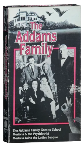 The Addams Family VHS, Worldvision Home Video