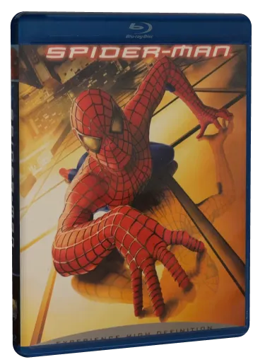 Spider-Man Blu-ray cover