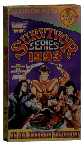 WWF Survivor Series 1993 VHS cover