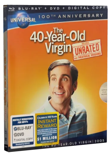 The 40 Year Old Virgin Blu-ray, Universal Studios Home Video