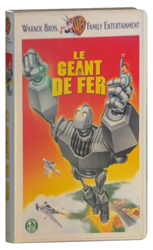The Iron Giant VHS cover