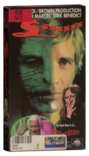 Sssssss VHS cover