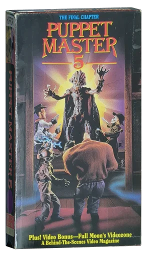 Puppet Master V: Totem VHS, Paramount Home Video