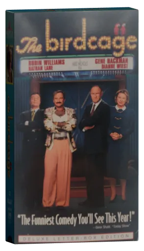 The Birdcage VHS, MGM/UA Home Video