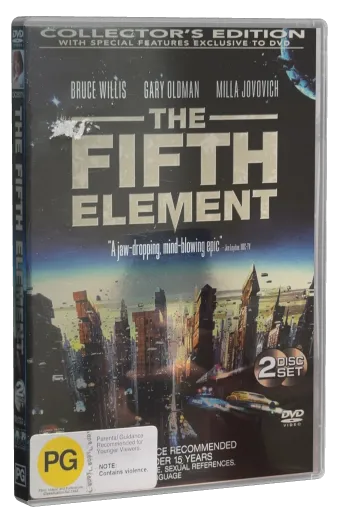 The Fifth Element DVD, Columbia TriStar Home Video