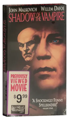 Shadow of the Vampire VHS, Universal Studios Home Video