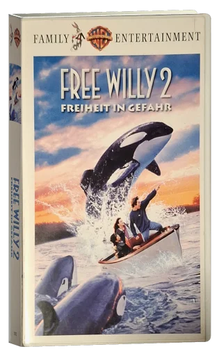 Free Willy 2: The Adventure Home VHS, Warner Home Video