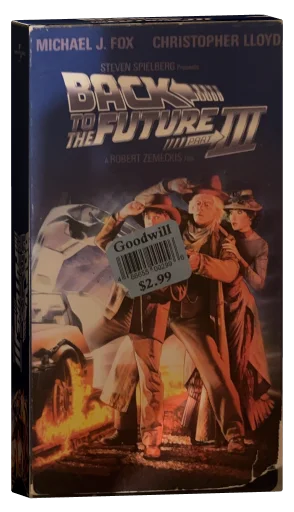 Back to the Future Part III VHS, Universal