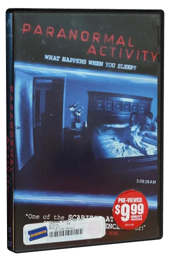 Paranormal Activity DVD, Paramount Pictures