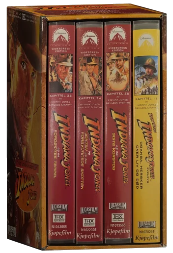 Raiders of the Lost Ark VHS, Paramount