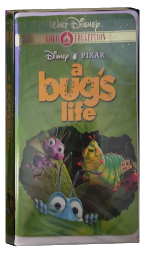 A Bug's Life VHS, Walt Disney Home Video