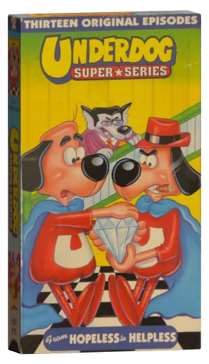 Underdog Super Series VHS, United American Video