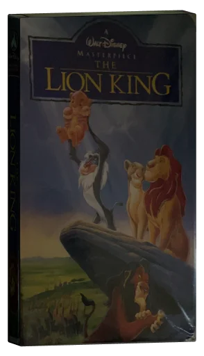 The Lion King VHS, Walt Disney Home Video