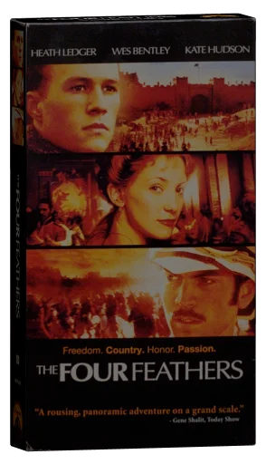 The Four Feathers VHS cover