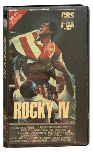 Rocky IV VHS, CBS/FOX Video
