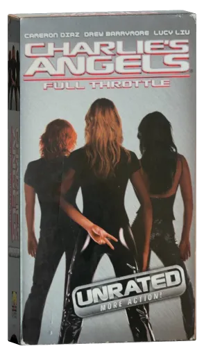 Charlie's Angels: Full Throttle VHS, Columbia TriStar Home Entertainment