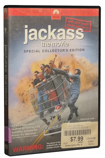 Jackass: The Movie DVD, Paramount Pictures Home Entertainment