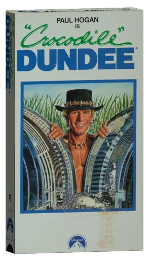 Crocodile Dundee VHS, Paramount Home Video