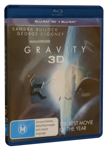 Gravity Blu-ray, Warner Bros. Entertainment Australia