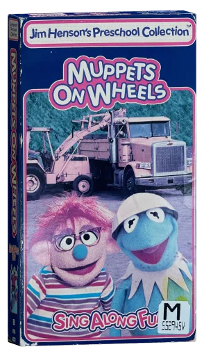 Muppets on Wheels: Sing Along Fun VHS cover