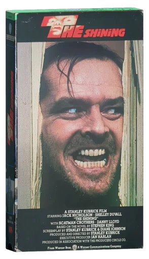 The Shining VHS, Warner Home Video