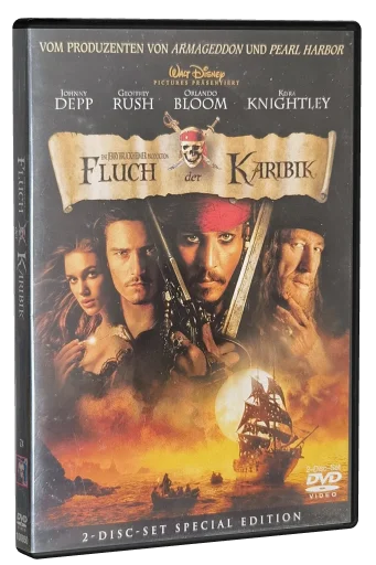 Pirates of the Caribbean: The Curse of the Black Pearl DVD, Buena Vista Home Entertainment