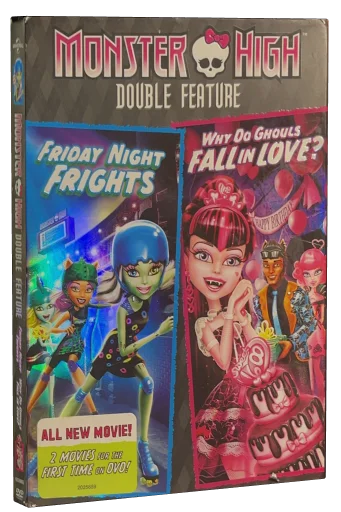 Monster High Double Feature DVD cover