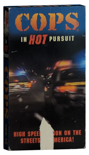 Cops In Hot Pursuit VHS, Barbour/Langley Productions, Inc.