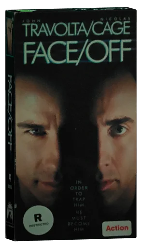 Face/Off VHS cover
