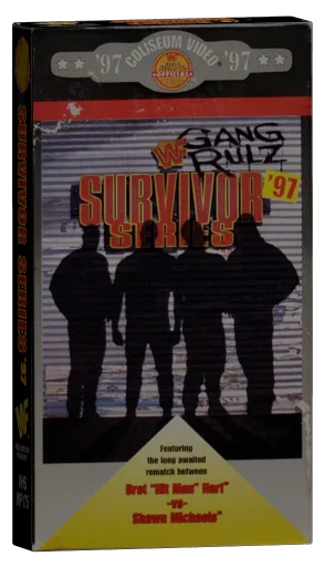 WWF Survivor Series 1997 VHS cover