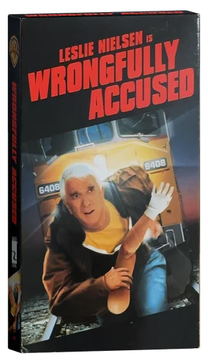Wrongfully Accused VHS cover