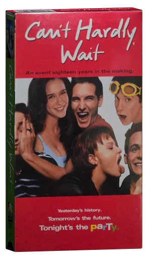 Can't Hardly Wait VHS, Columbia TriStar Home Video
