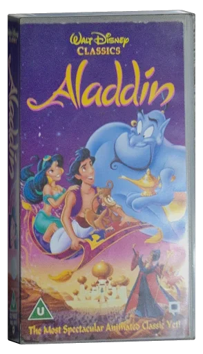 Aladdin VHS, Walt Disney