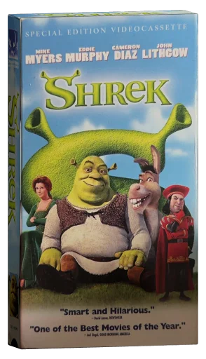 Shrek VHS, DreamWorks Home Entertainment