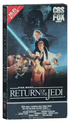 Return of the Jedi VHS, CBS/FOX Video