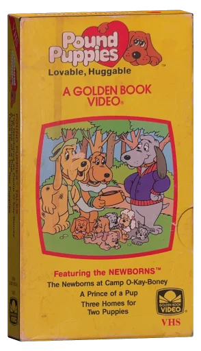 Pound Puppies VHS, Golden Book Video